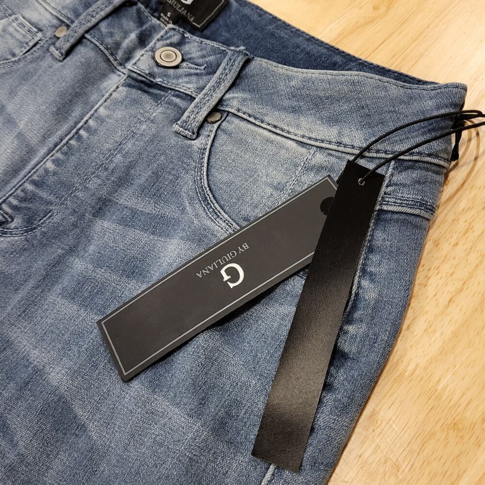 NWT G By Giuliana Denim Jeans Medium Wash Rayon Cotton Blend Small 28" Waist - Picture 8 of 12